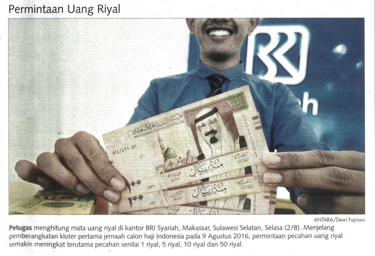 tukar riyal